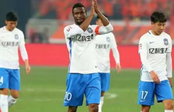 Mikel Obi convinced Tianjin TEDA will start scoring soon